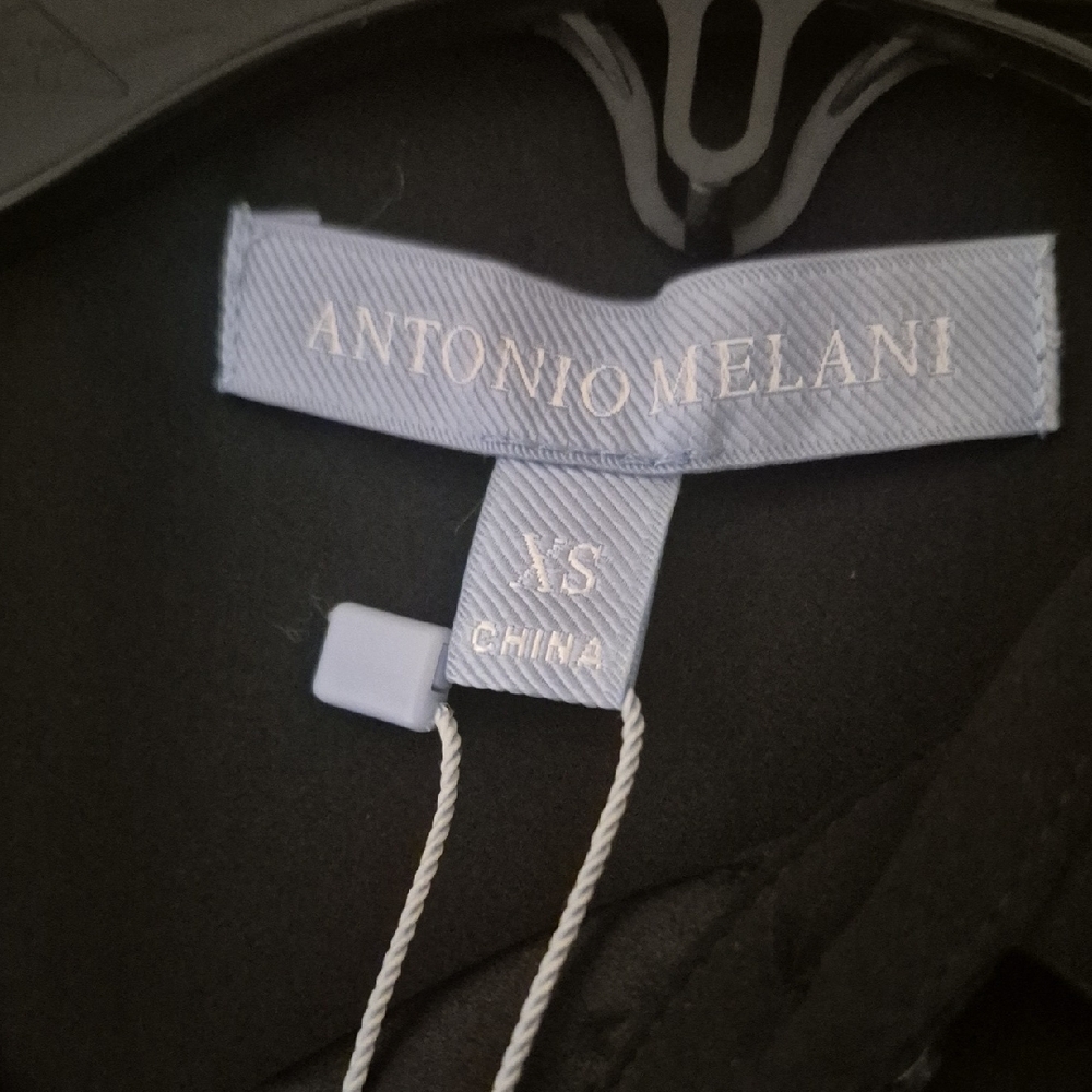 ANTONIO MELANI Silk Black Dress Shirt - Picture 4 of 5